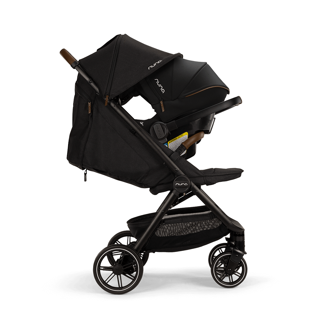 Nuna Trvl Lx Stroller - Caviar