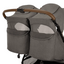 Nuna Trvl Dubl Stroller - Granite