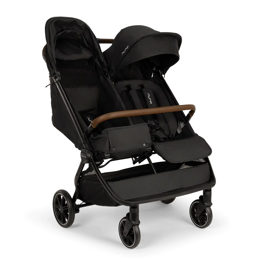 Nuna Trvl Dubl Stroller - Granite