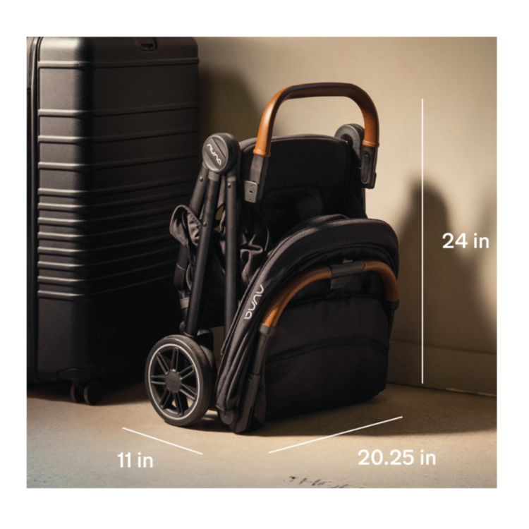 Nuna Trvl Stroller - Caviar