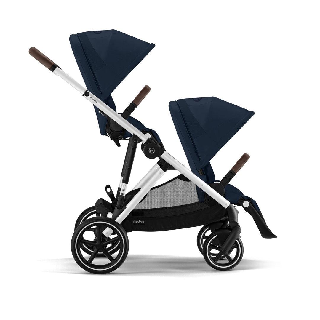 Assento Extra Para Carrinho Cybex Gazelle S Ocean Blue (Silver Frame) - Cybex Babytunes