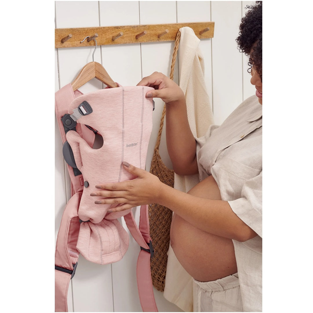 BabyBjörn Baby Carrier Mini 3D Jersey - Light pink