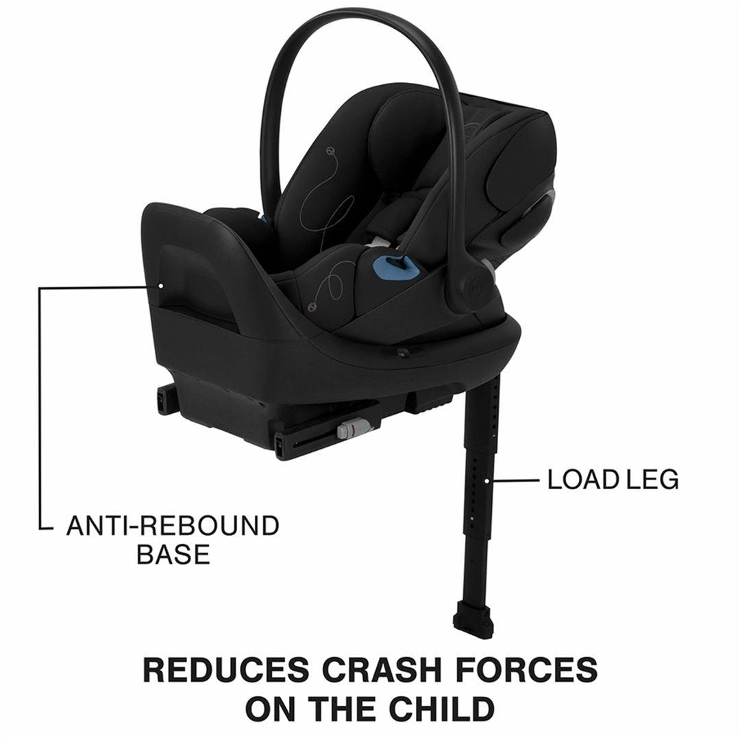 Bebê Conforto Cybex Cloud G Lux With SensorSafe Moon Black - Cybex Babytunes