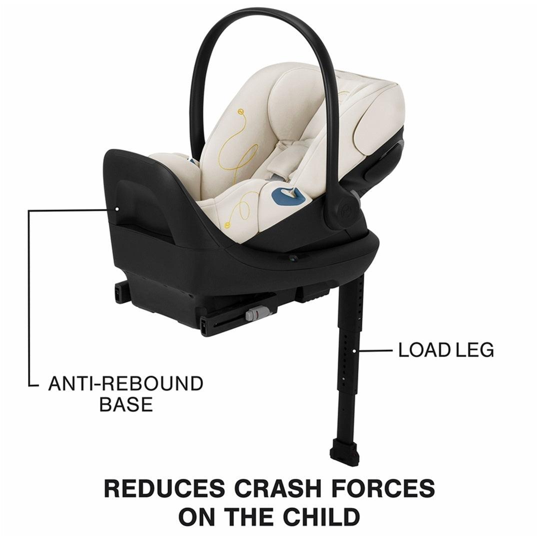 Bebê Conforto Cybex Cloud G Lux With SensorSafe Seashell Beige - Cybex Babytunes