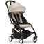 Stokke YOYO³ Stroller - Bonpoint Beige On Black