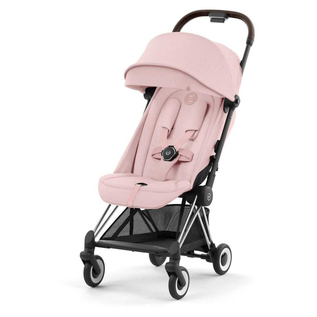 Carrinho De Bebê Cybex Coya Chrome Peach Pink - Cybex Babytunes