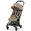 Carrinho De Bebê Cybex Coya Matt Black Cozy Beige - Cybex Babytunes