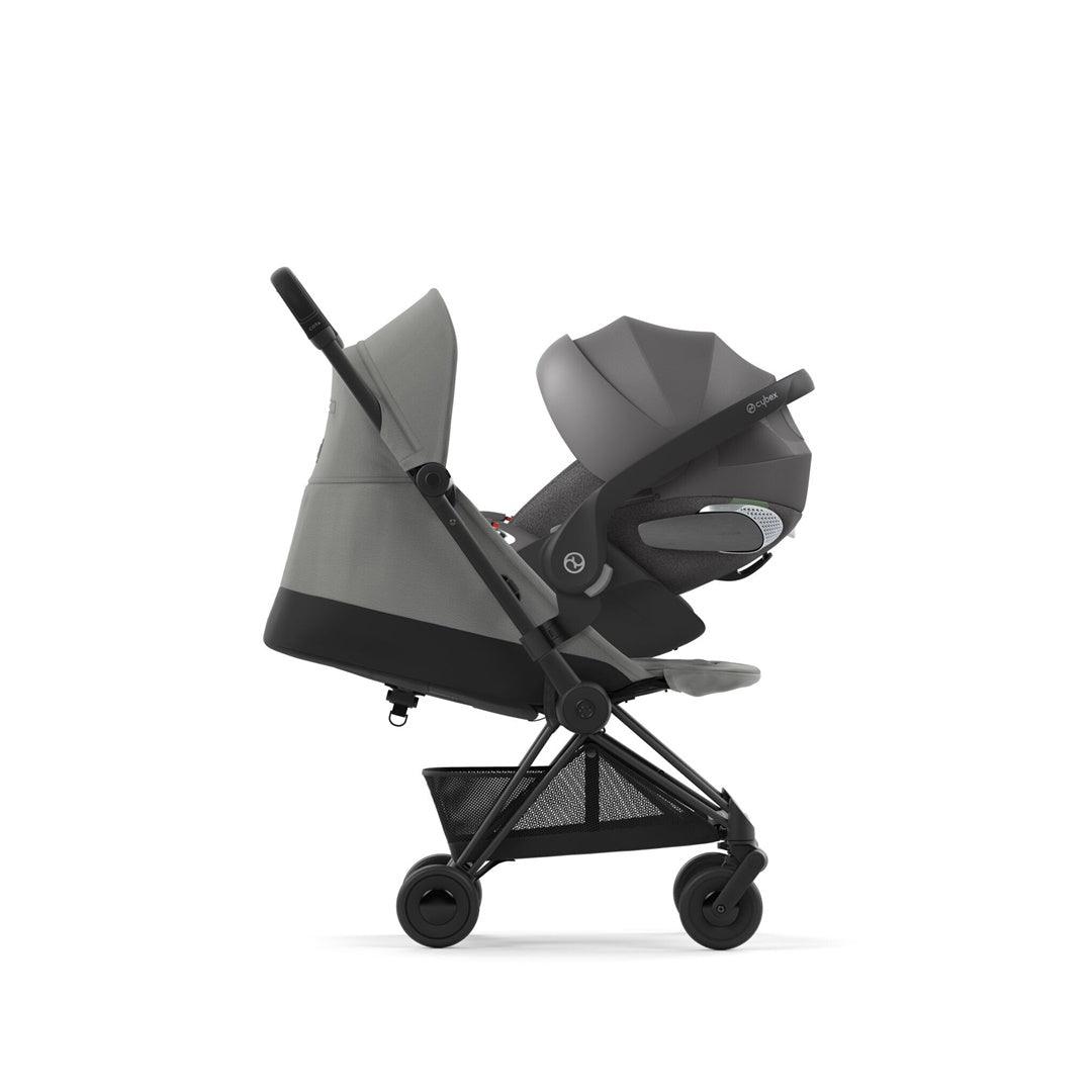 Carrinho De Bebê Cybex Coya Matt Black Mirage Grey - Cybex Babytunes