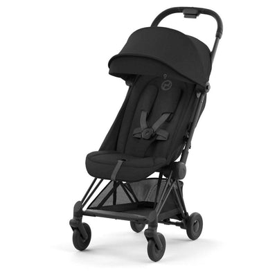 Carrinho De Bebê Cybex Coya Matt Black Sepia Black - Cybex Babytunes