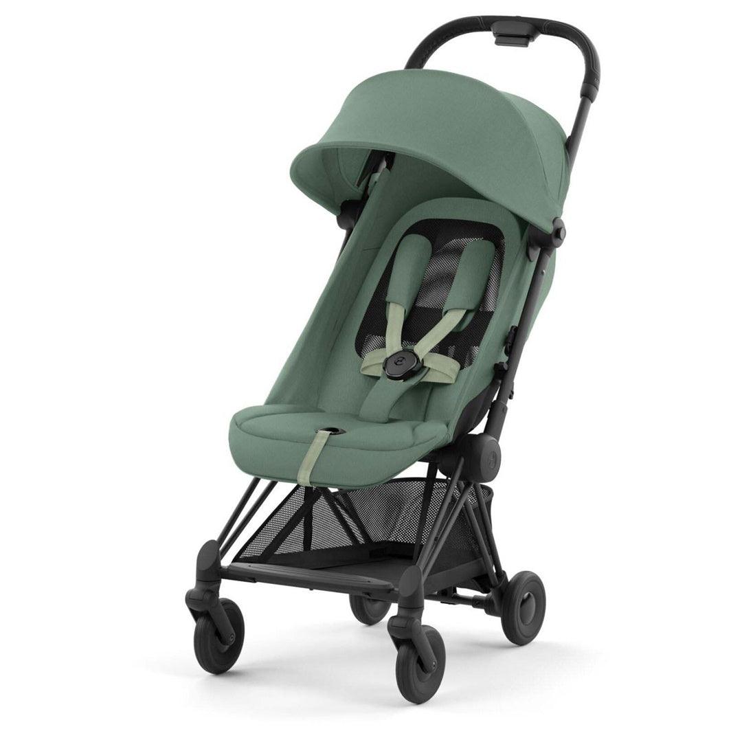 Carrinho De Bebê Cybex Coya Matt Black Leaf Green - Cybex Babytunes