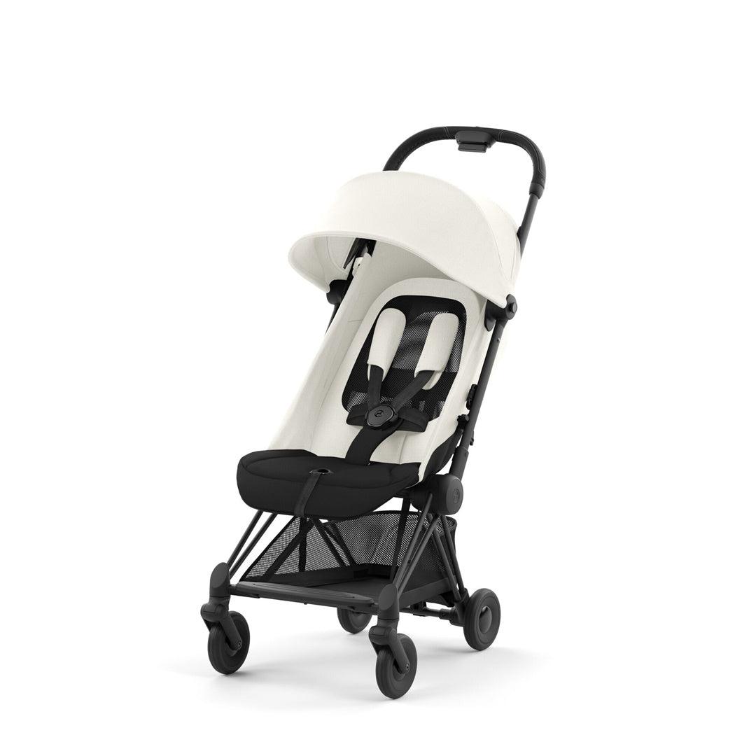 Carrinho De Bebê Cybex Coya Matt Black Off White - Cybex Babytunes