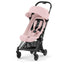 Carrinho De Bebê Cybex Coya Matt Black Peach Pink - Cybex Babytunes