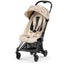 Cybex COYA Compact Stroller - Simply Flowers  Beige / Matte Black