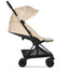 Cybex COYA Compact Stroller - Simply Flowers  Beige / Matte Black