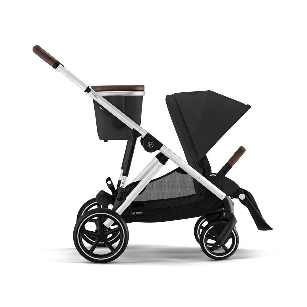 Carrinho De Bebê Cybex Gazelle S Moon Black (Silver Frame) - Cybex Babytunes