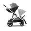 Carrinho De Bebê Cybex Gazelle S Lava Grey (Silver Frame) - Cybex Babytunes