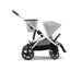 Carrinho De Bebê Cybex Gazelle S Lava Grey (Silver Frame) - Cybex Babytunes