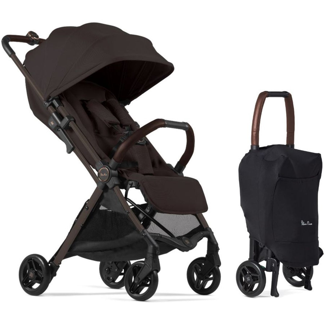 Silver Cross Jet 5 Compact Stroller Ganache