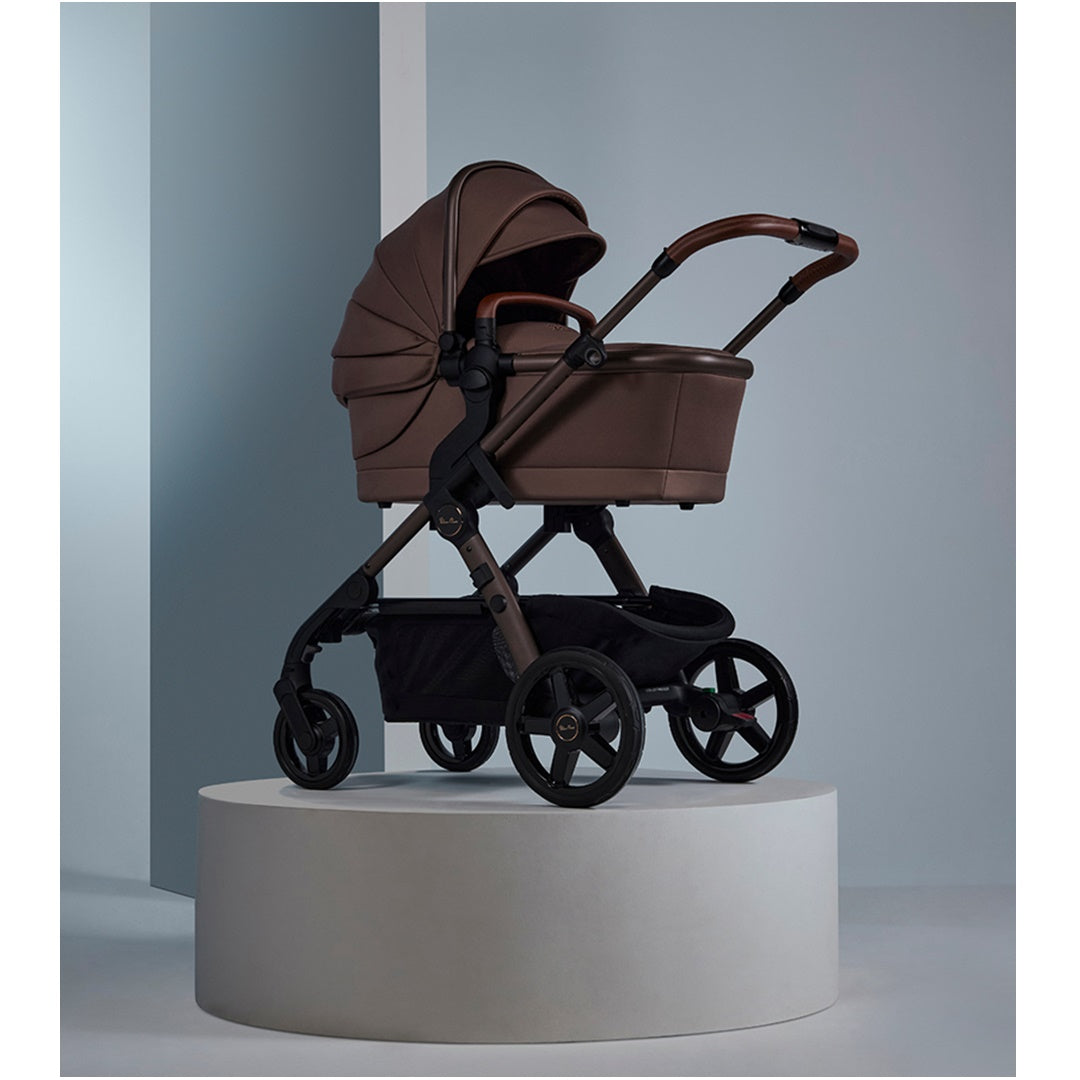 Silver Cross Wave 3 Single-to-Double Stroller - Caramel