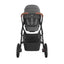 Uppababy Vista V3 Stroller - Greyson Charcoal Mélange/Carbon Frame/Saddle Leather