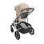 Uppababy Vista V3 Stroller - Declan Oat Mélange/Silver Frame/Chestnut Leather