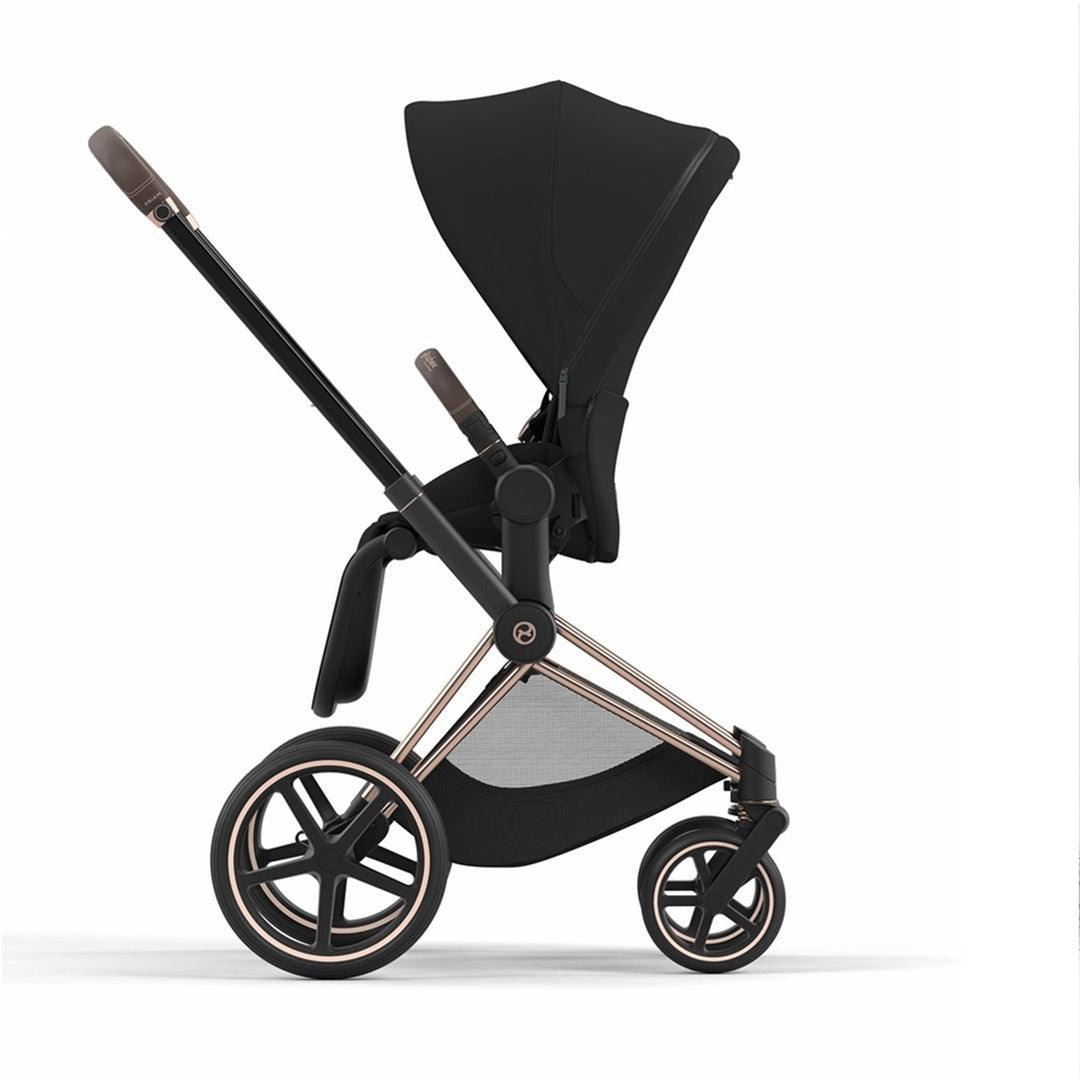 Carrinho De Bebê Cybex Priam 4 Rose Gold Deep Black - Cybex Babytunes