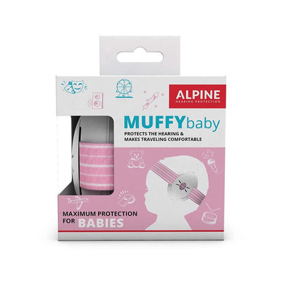 Fone Com Proteção Auditiva Infantil Alpine Muffy Baby Rosa - Alpine Muffy Babytunes