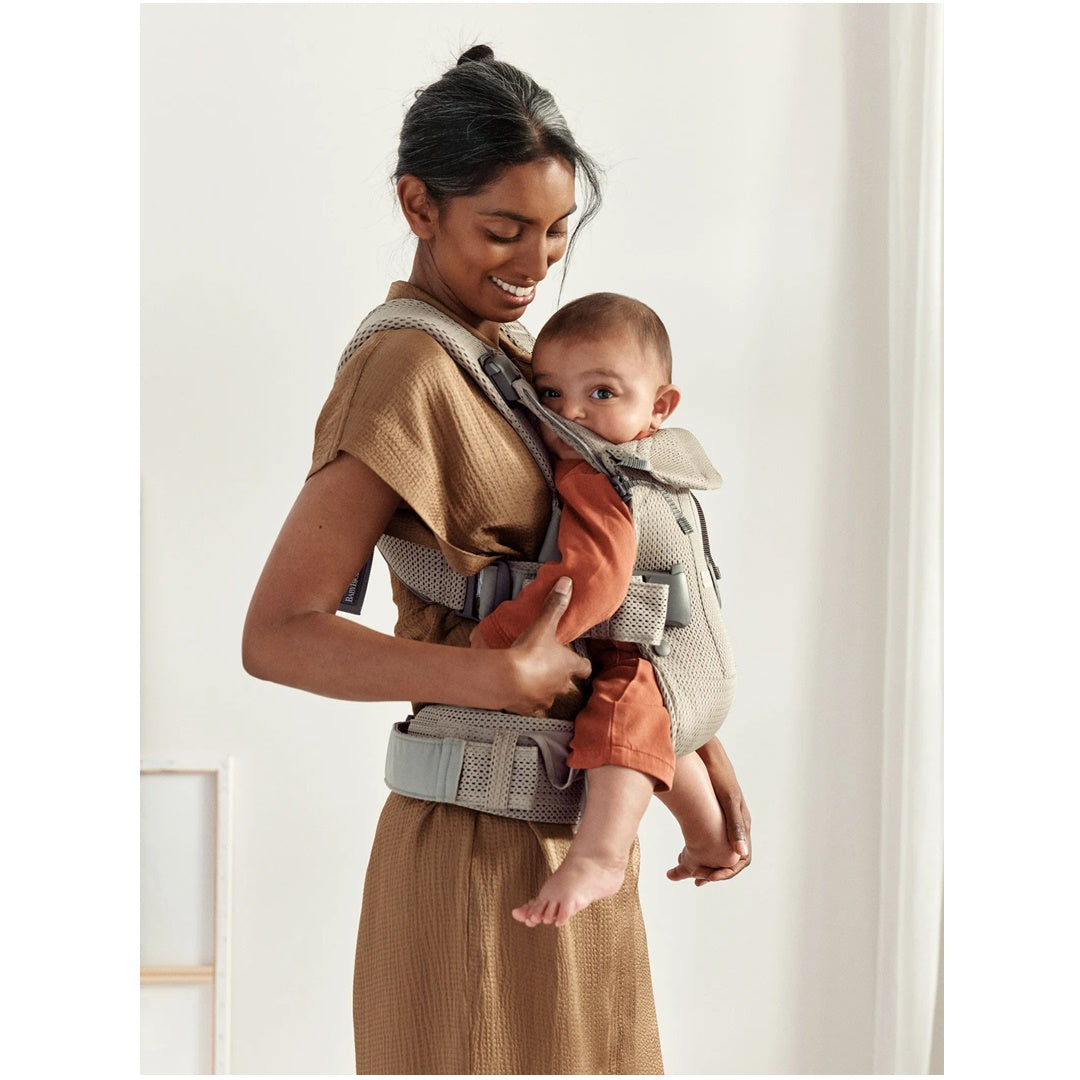 BabyBjörn Baby Carrier One Air 3D Mesh - Beige Gray