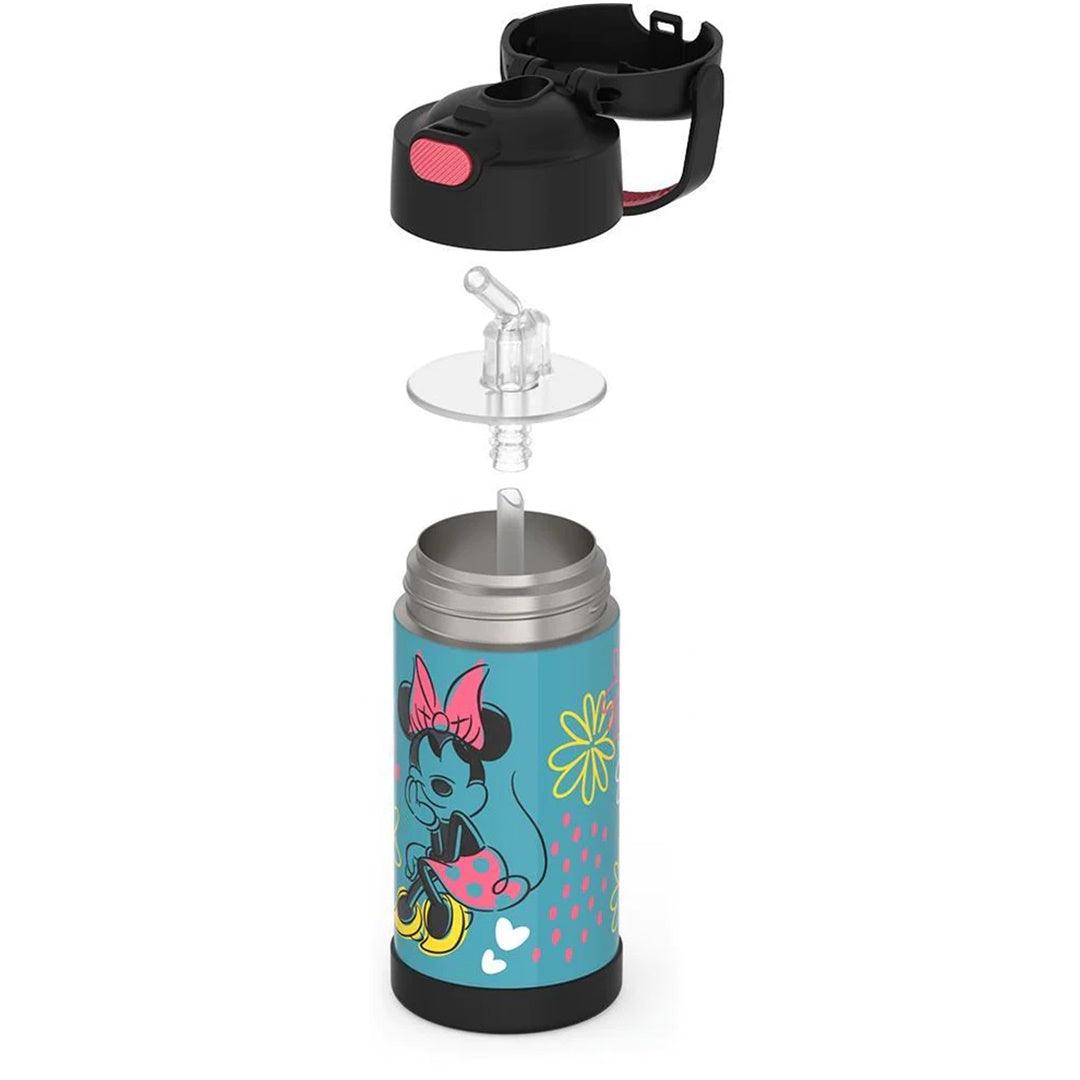 Garrafa Térmica Infantil Thermos Minnie Mouse 350ML - Thermos Babytunes