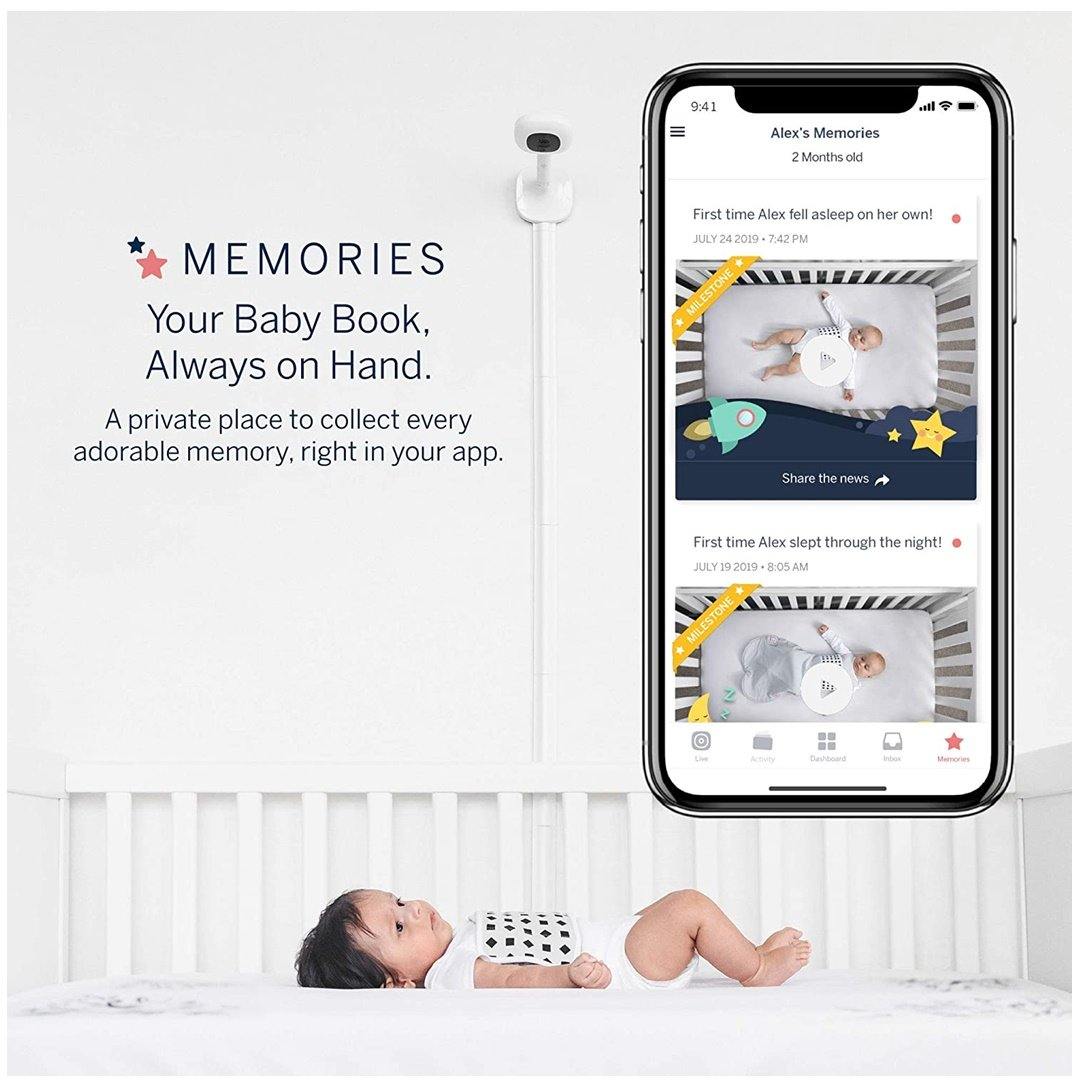 Babá Eletrônica Nanit HD Pro Wifi Kit Monitoring System - Nanit Babytunes