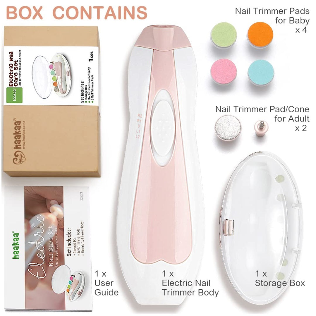 Haakaa Baby Nail Care Set Pink