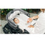 UPPAbaby Bassinet V3 - Callum Stone Blue/Silver Frame