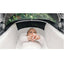 UPPAbaby Bassinet V - Gwen Green Melange/Carbon Frame