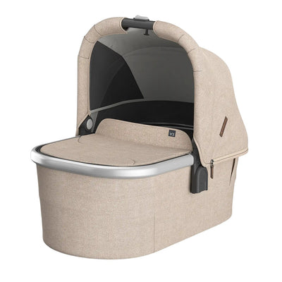 UPPAbaby Bassinet V3 - Declan Oat Melange/Silver Frame