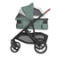 UPPAbaby Bassinet V - Gwen Green Melange/Carbon Frame