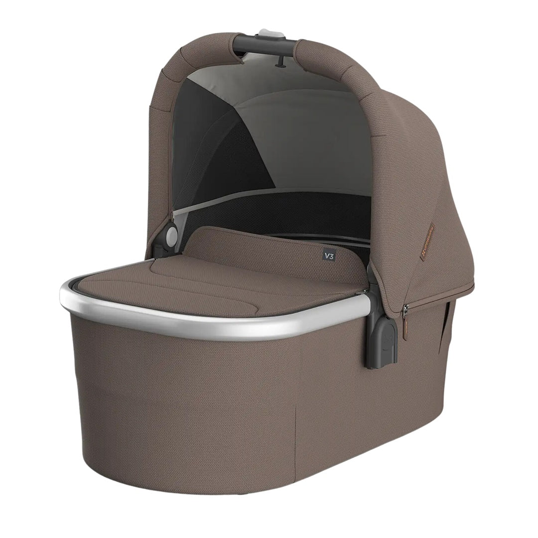 Uppababy Bassinet V3 - Theo Dark Taupe/Silver Frame