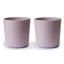 Mushie Dinnerware Cup Set Of 2 - Soft Lilac