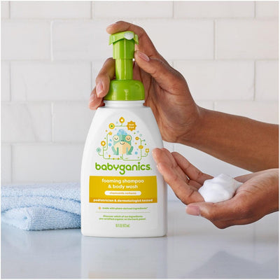 Shampoo + Sabonete Corporal Babyganics Camomila 473ML - Babyganics Babytunes