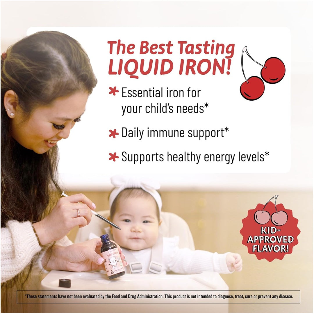 Legendairy Milk Organic Baby and Toddler Iron Drops