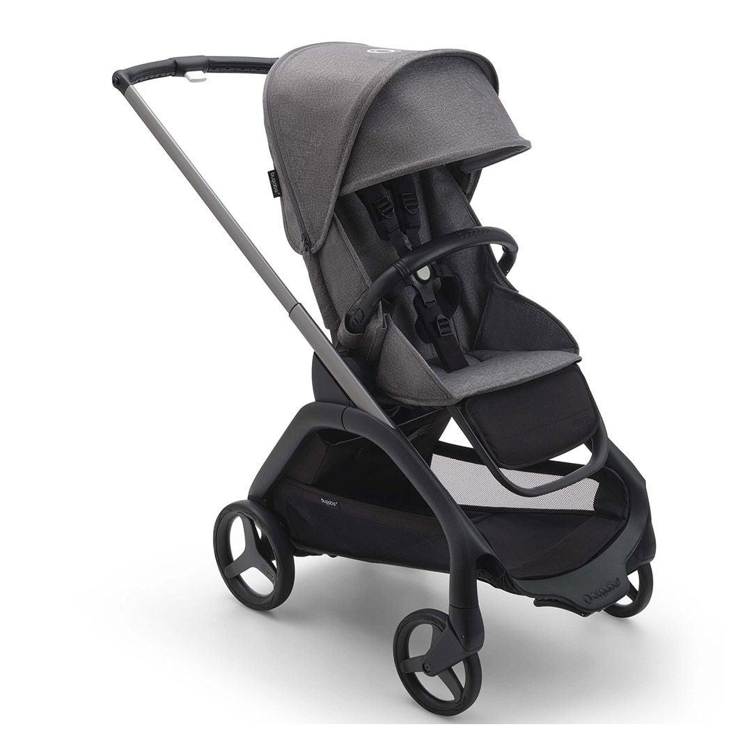 Carrinho de Bebê Bugaboo Dragonfly Grafite Cinza Melange - Bugaboo Babytunes