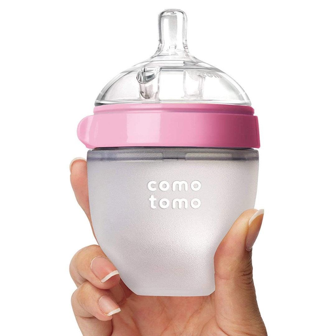 Kit Mamadeira Comotomo 2 Peças Rosa 150ML - Comotomo Babytunes