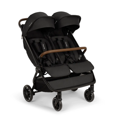 Nuna Trvl Dubl Stroller - Caviar