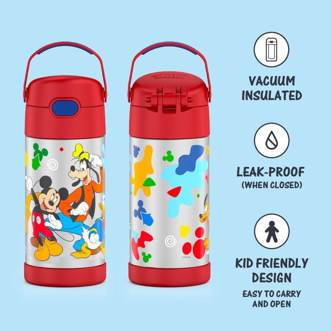 Garrafa Térmica Infantil Thermos Mickey Mouse 350ML - Thermos Babytunes