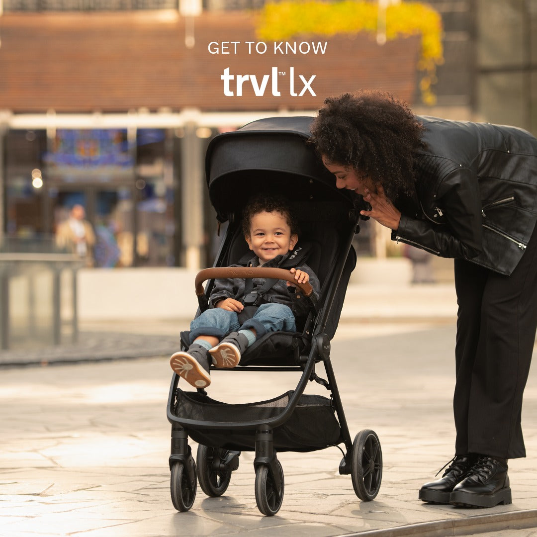 Nuna Trvl Lx Stroller - Caviar