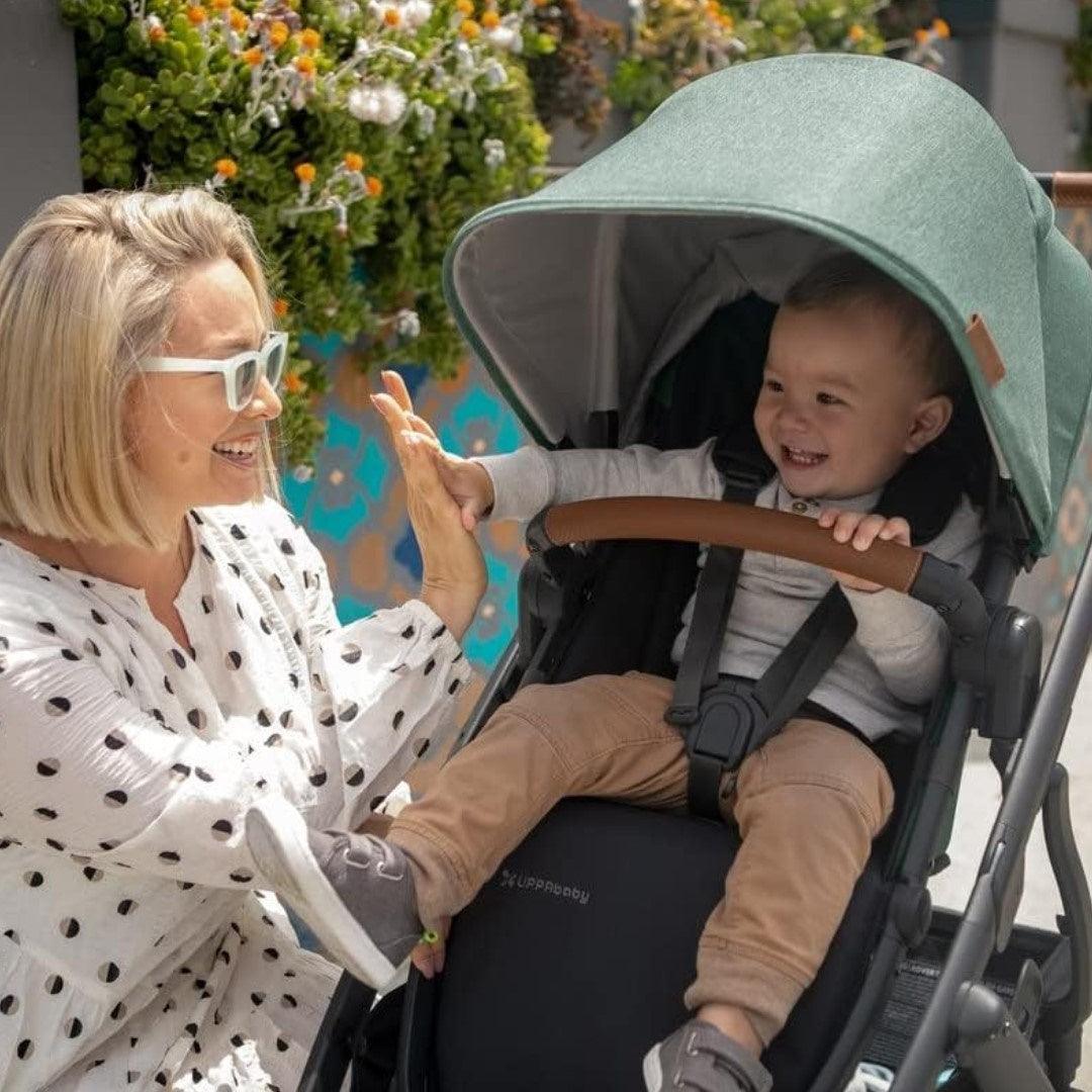 Carrinho De Bebê + Moisés Uppababy Vista V2 Gwen - Uppababy Babytunes